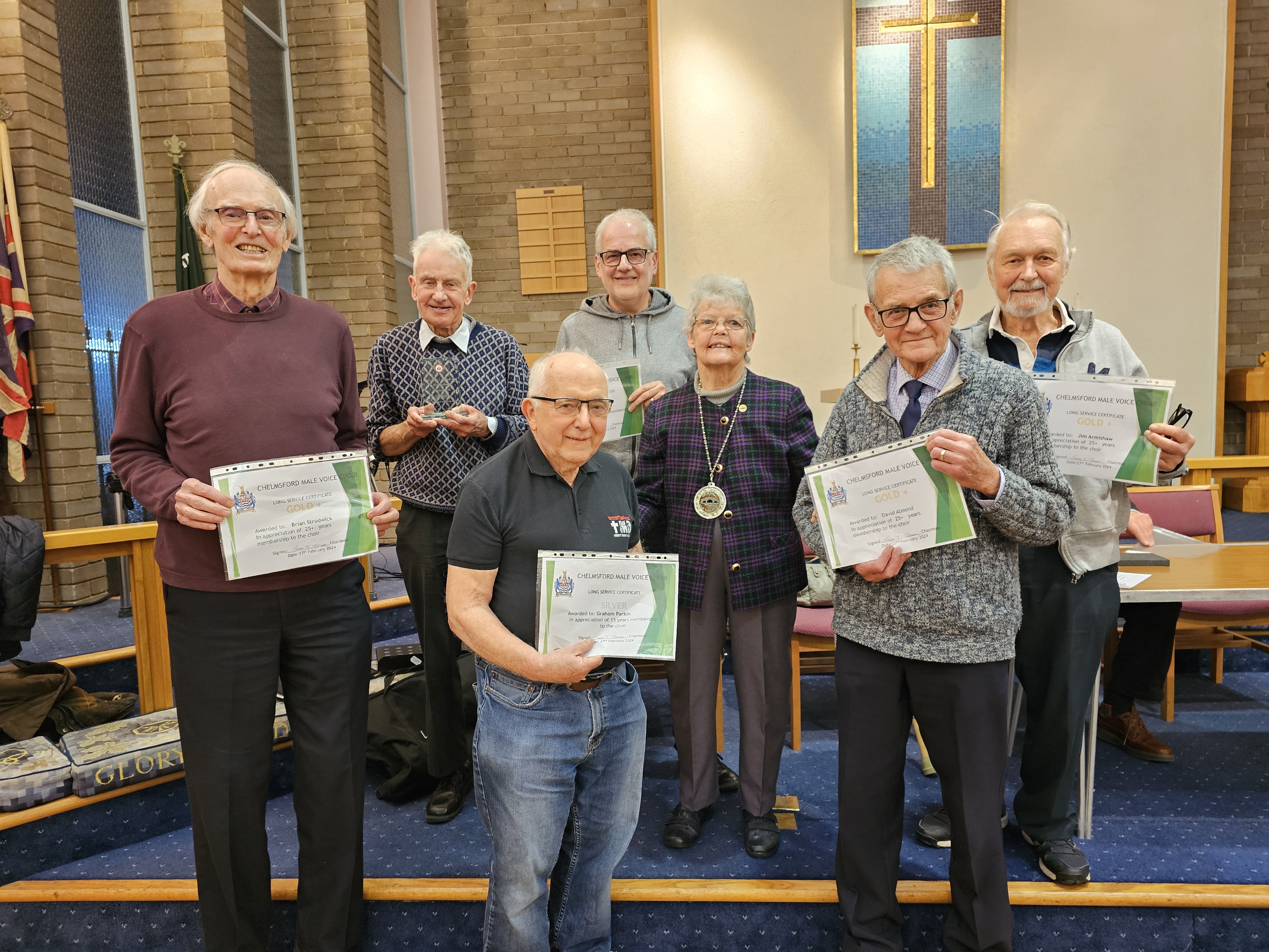 Long Standing Membership Awards - 2024