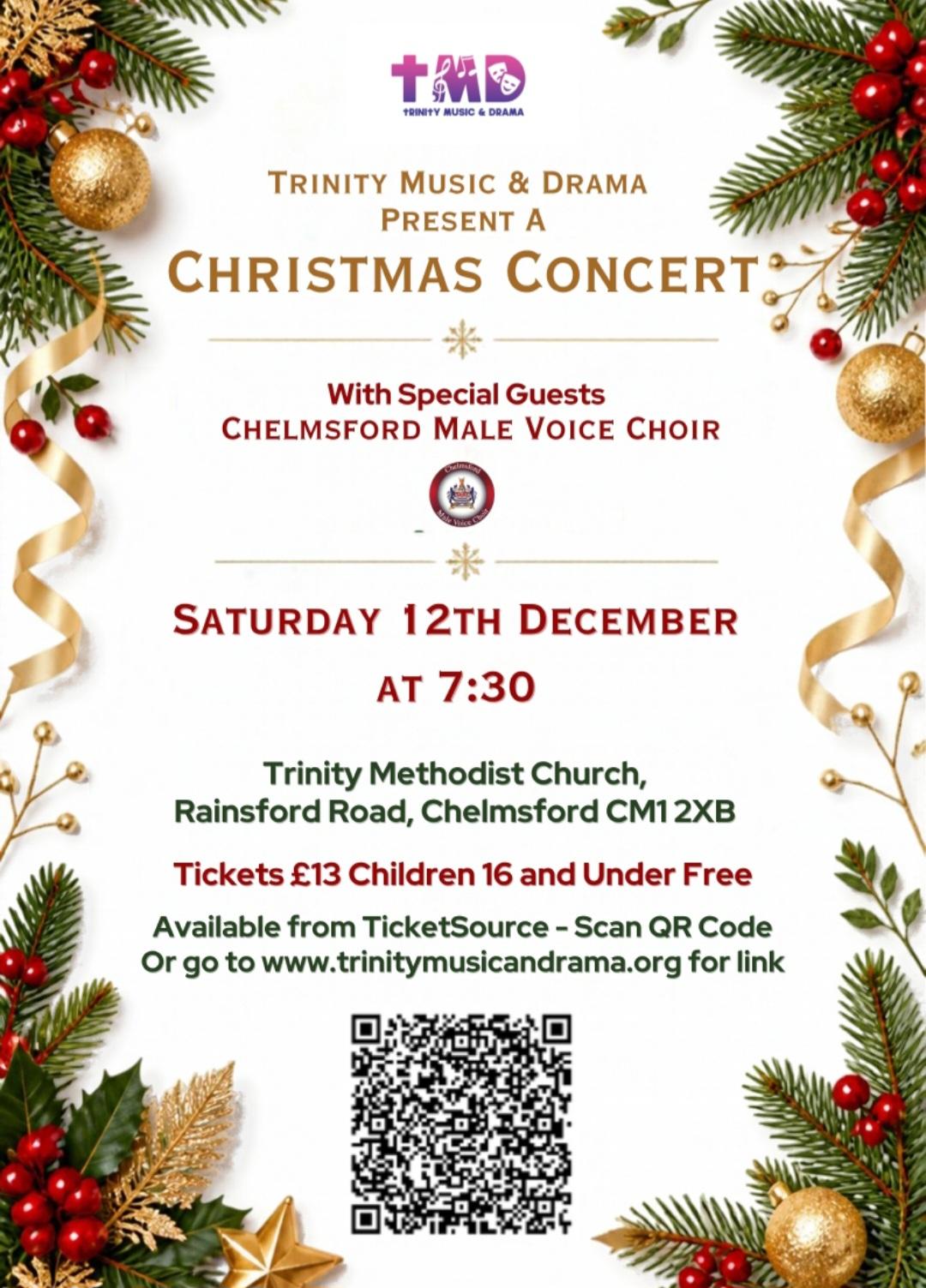 Christmas Concert with Trinity Methodist Music and Drama Group